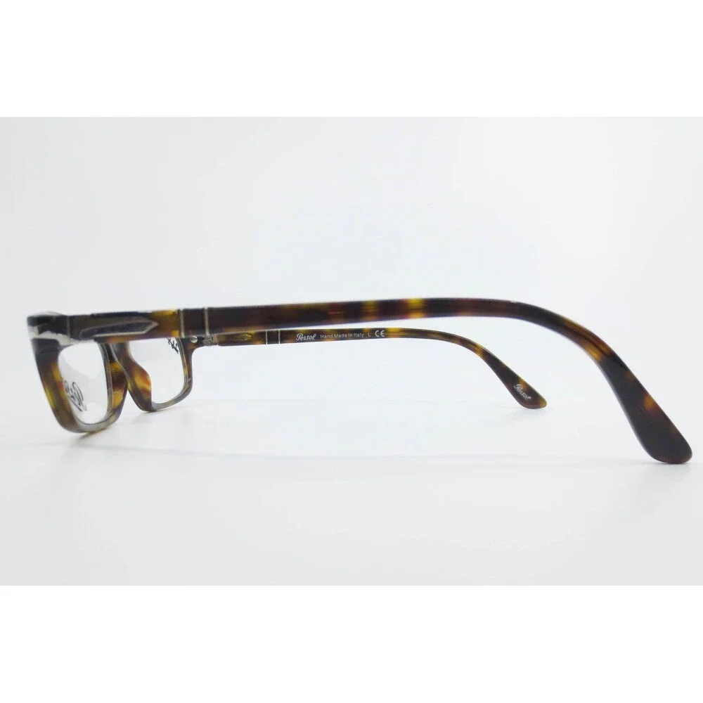 Persol 2973-V 24 Dark Havana Tortoise Rectangular Eyeglasses Frames 50-16-140